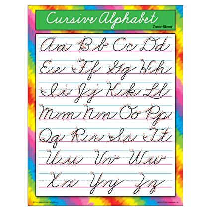 Cursive Writing Style Exploring Types Of Cursive Writing My Cursive