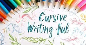 The main image for our Cursive Writing Hub.