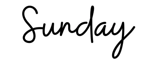 Sunday in Buffalo font